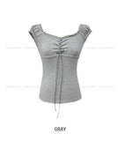 Mona Lace Puff Short Sleeve