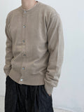 Bokasi round neck minimal cardigan
