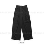 PINSTRIPE STRAP SLACKS