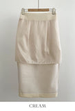 Eve Tweed H-Line Skirt