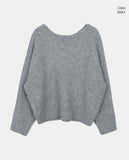 Deu round neck loose fit knit