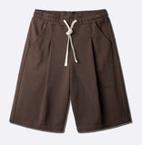 Light Deep Tuck Half Pants