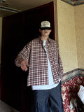 Crop Linen Check Shirt
