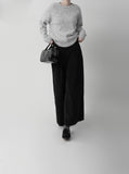 Boca Saddle Round Knit