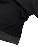 SIDE SHIRRING LAYERED T