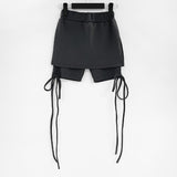Zeta Biker Skirt Pants