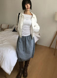 STRAP HIGH NECK BLOUSON