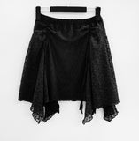 Ziki Lace Miniskirt