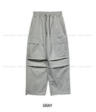 (UNISEX) Bright Cargo Nylon Pants