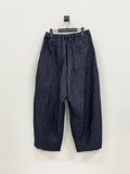 S/S Selvage Linen Balloon Denim (raw indigo)