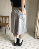 Tiken Stars and Stripes Print Banding Bermuda Pants