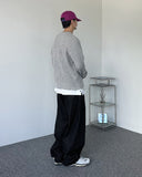 Lian Pintuck Wide Denim Pants