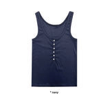 BUTTON GOLGI SLEEVELESS