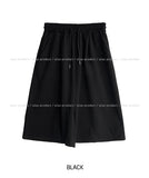 Low Balloon Crop Bermuda Pants