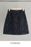 Berlin Alpaca A-Line Mini Skirt