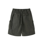Keshi Pigment Washed Cargo Bermuda Shorts