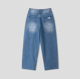 Portina Damage Wide Denim Pants