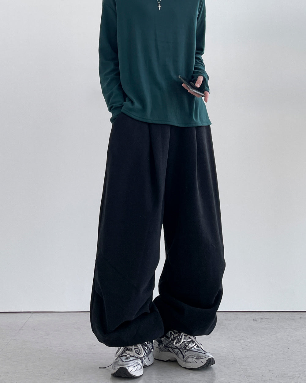 【YOURNUS】Hakone Brushed Balloon Training Pants YOURNUS (ユアノス) - ハコネ裏起毛バルーントレーニングパンツ
