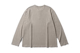 Slab Cotton Henley Top