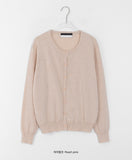 Muni Cashmere Round Knit Cardigan