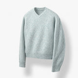 Claire V-neck Mohair Knit