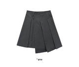 BUTTON WRAP PLEATS SK