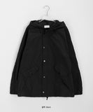 [unisex] Peuati String Hood Wind Jumper