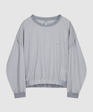 Layered Mesh Nylon Sweatshirts