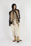 Zipper three-dimensional cargo pants