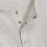 Deck Stitch Henley Neck Long Sleeve Tee