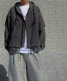 Protrusion Pocket Hood Windbreaker