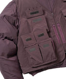 Cargo Vest Layered Padded Jacket