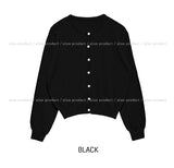 [U-BASIC] Dear Basic Crop Cardigan