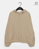 Sideon Corduroy Two-Way Hood Zip-up Jacket