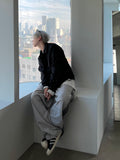 N Mashid Coloring Zipper Pants