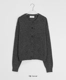 Soico Round Wool Knit Cardigan