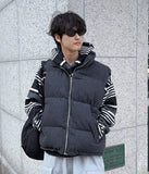 Toocun denim padded vest
