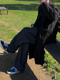 Unisex Soft hooded long coat