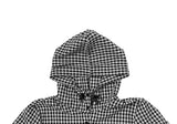 Ajin Check Summer Hood String Shirt
