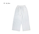 Arden Summer Nylon Banding Wide Pants