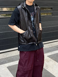 Crack Nylon Hood Vest
