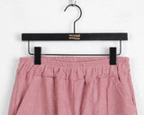 Kanji Work pocket Corduroy Banding Long Wide Pants