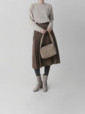 Wool Whole Garment Round Knit