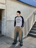 Track Line Two Tone Long Sleeve