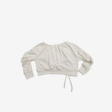 Lofen Ribbon String Sweatshirt