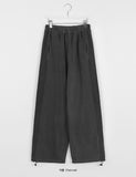 [unisex] Kunami color matching side banding string jogger pants