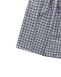 EMBO CHECK LONG SKIRT