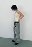 VINTAGE DESTROYED DENIM