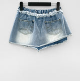 Toque Denim Skirtpants