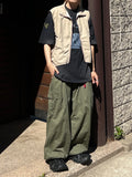 Nylon Pigment Washed Vest